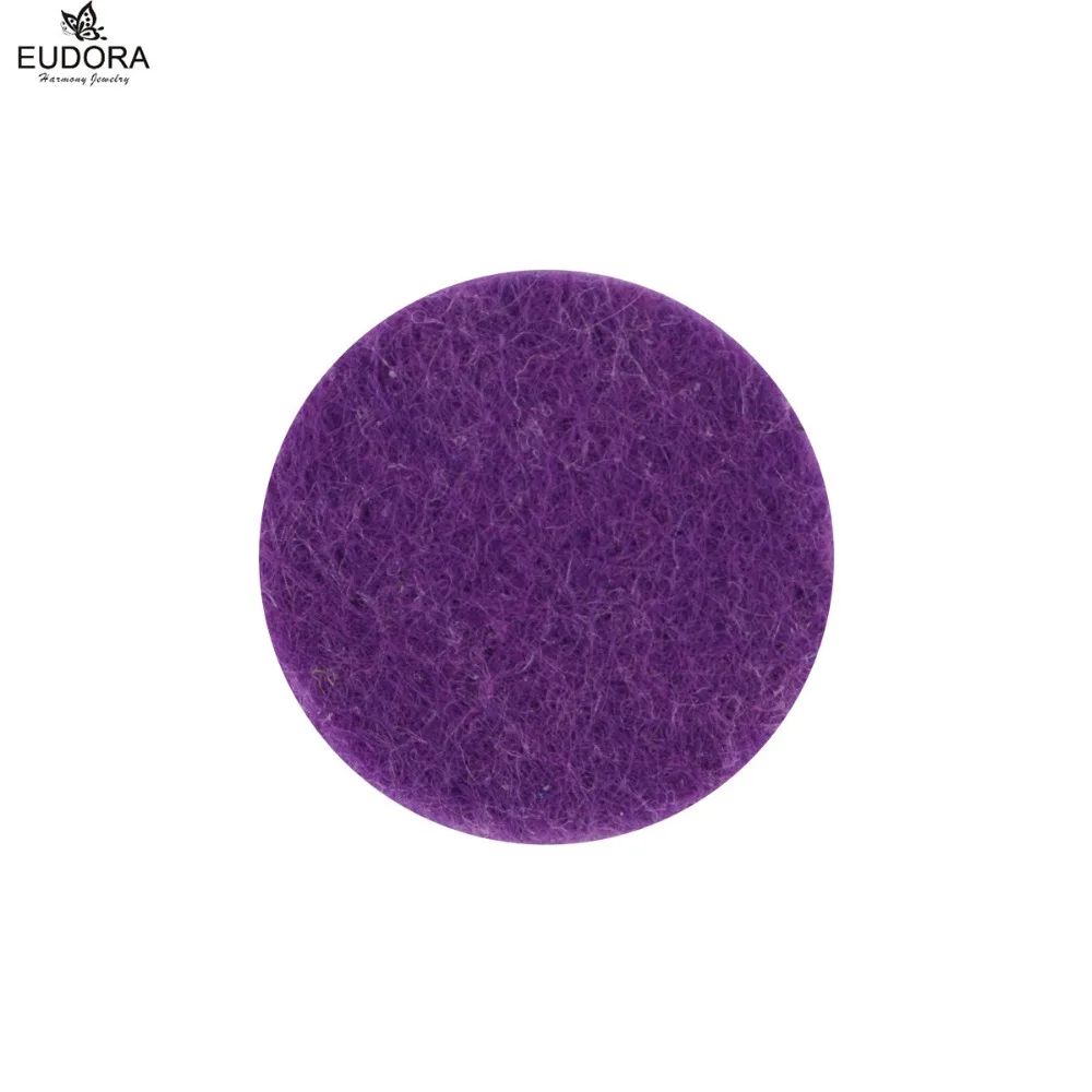 6 шт. разноцветные ароматерапевтические Войлочные подкладки 15 мм для рассеивания