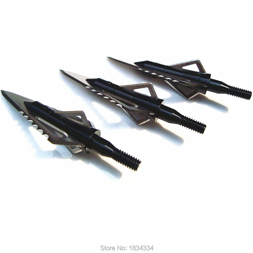 Охотничьи стрелы 100 зернистые 3 лезвия нож для сапизуба охоты и стрельбы из лука 6