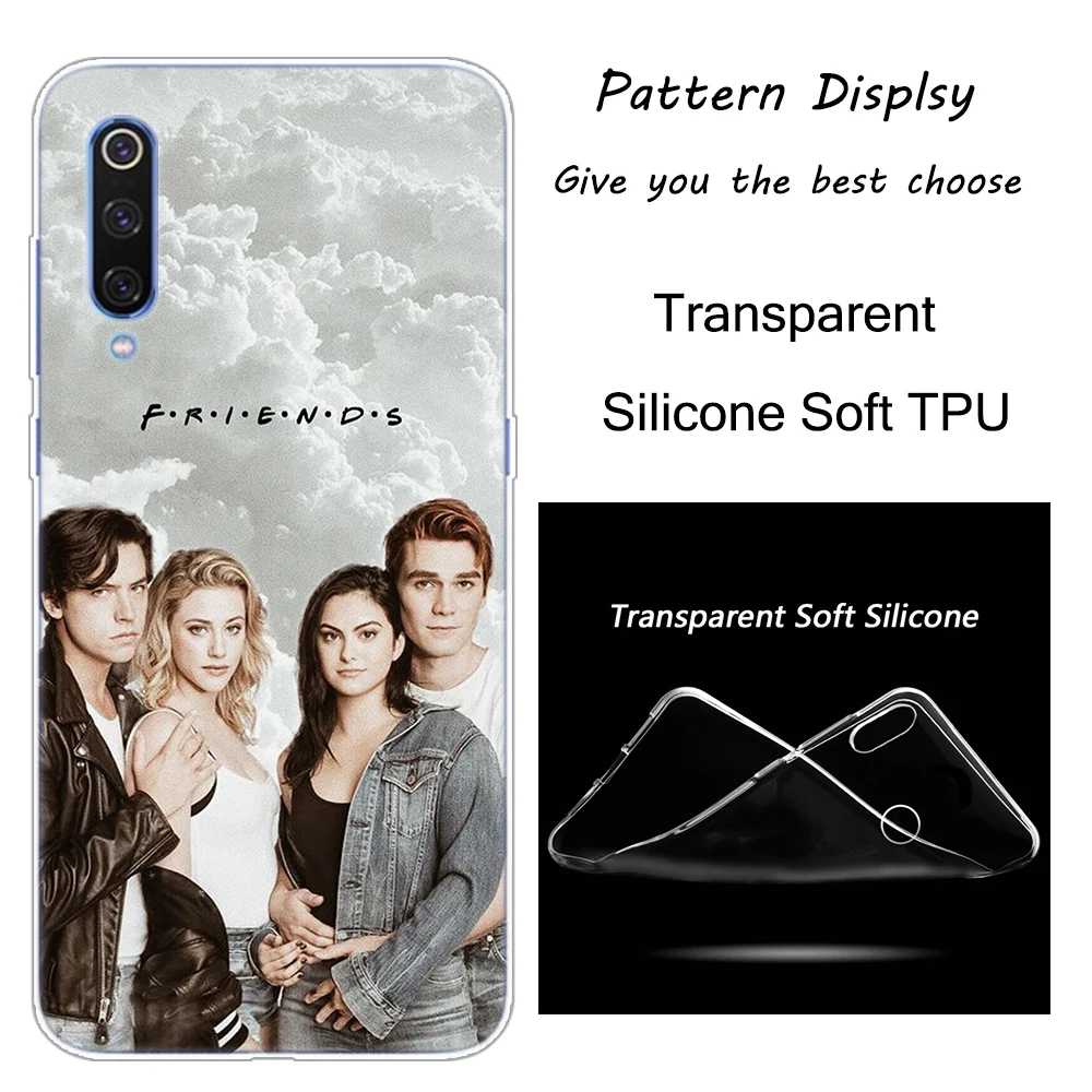 001 Горячие ривердейл "South Side serpents" чехол для Xiaomi Pocophone F1 9T 9 9SE 8 A2 Lite A1 A2 Mix3 Redmi K20 7A Note 4 4X5 6 7 Pro S2 - Цвет: 001