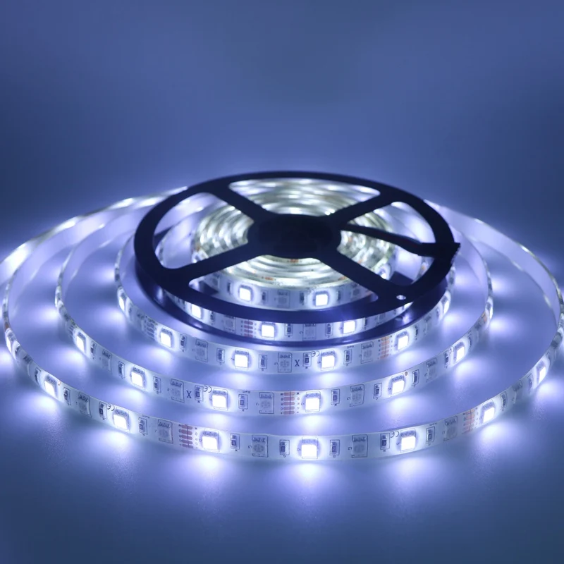 Светодиодная лента RGBW 5 м 300 светодиодов 5050 SMD 12 В постоянного тока гибкая