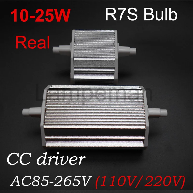Светодиодные лампы R7S 78 мм 118 м J78 J118 64SMD затемнения 5730 10 Вт 18 20 25 30 35 led r7s AC110 AC120V AC220V