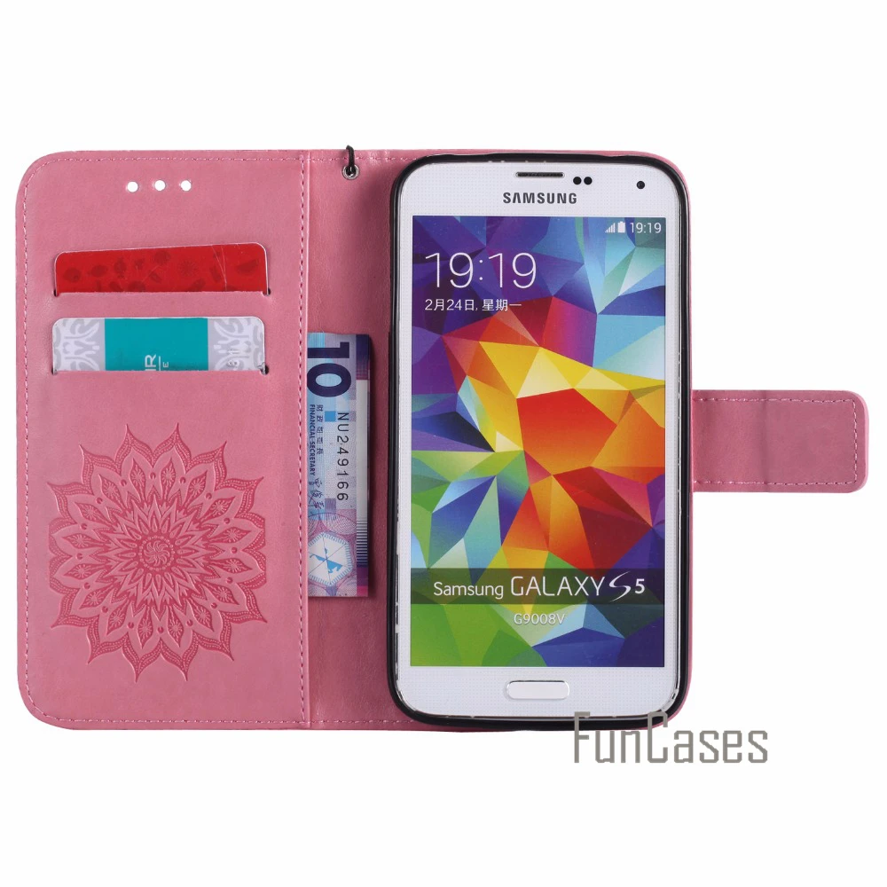 Рельефный чехол с изображением цветов и СПС coque samsung Galaxy S3 SIII i9300 fundas S5 S4 + держатель