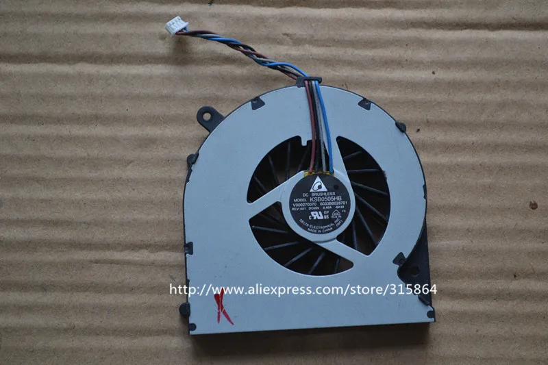 

New laptop cpu cooling fan for Toshiba L850-T01B L855-T02M L850D L850-C10W