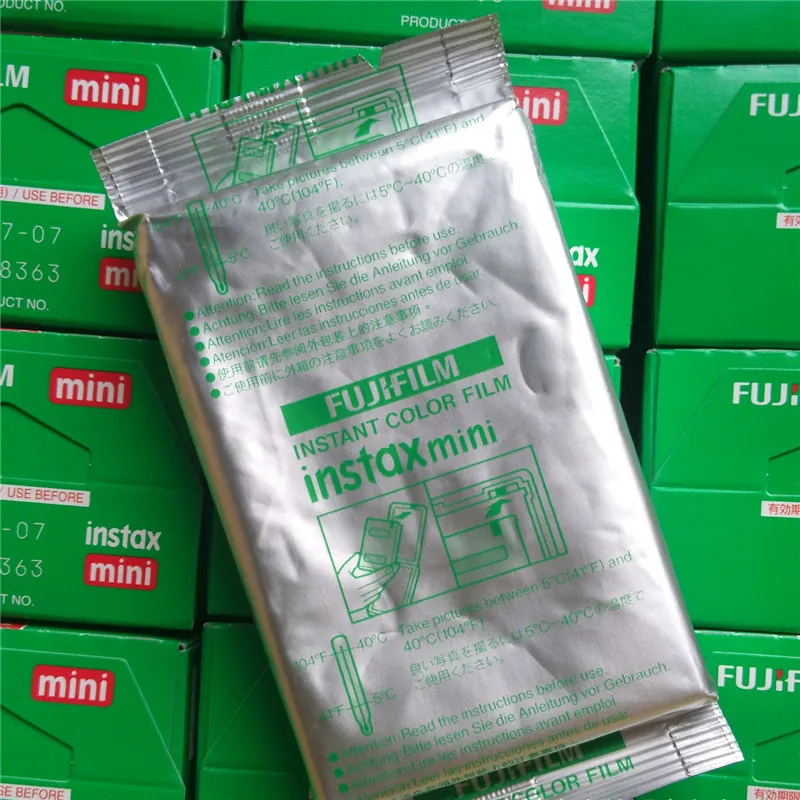 Fuji Fujifilm 20-60 листов instax mini пленки с белыми краями для мгновенных mini7s mini8 mini25 mini50 mini70