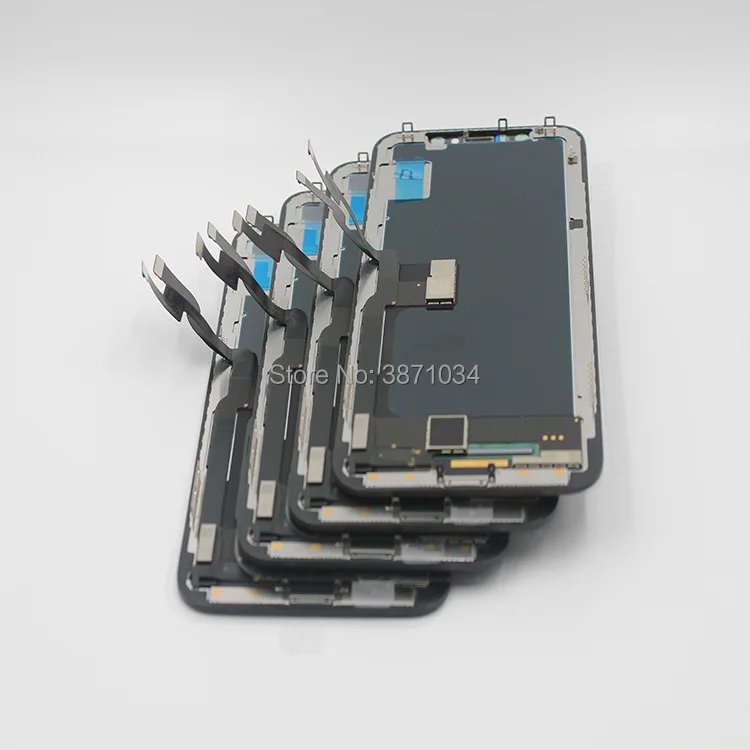Для Apple IPhone X ЖК дисплей 5 8 ''ЖК с сенсорным экраном дигитайзер|Экраны для