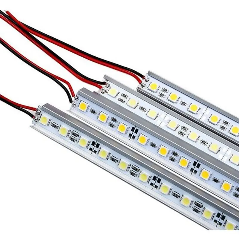 Жесткая полоса из алюминия 5 шт./лот 50 см 12 В постоянного тока SMD 5050 36