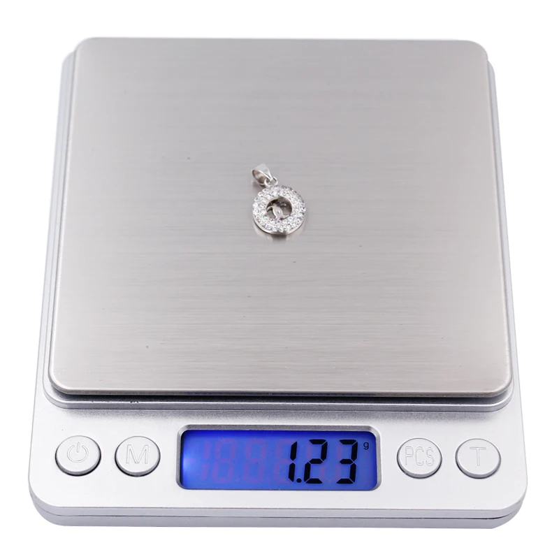 

500g x 0.01g Portable Mini Electronic Food Scales Pocket Case Postal Kitchen Jewelry Weight Balance Digital Scale With 2 Tray