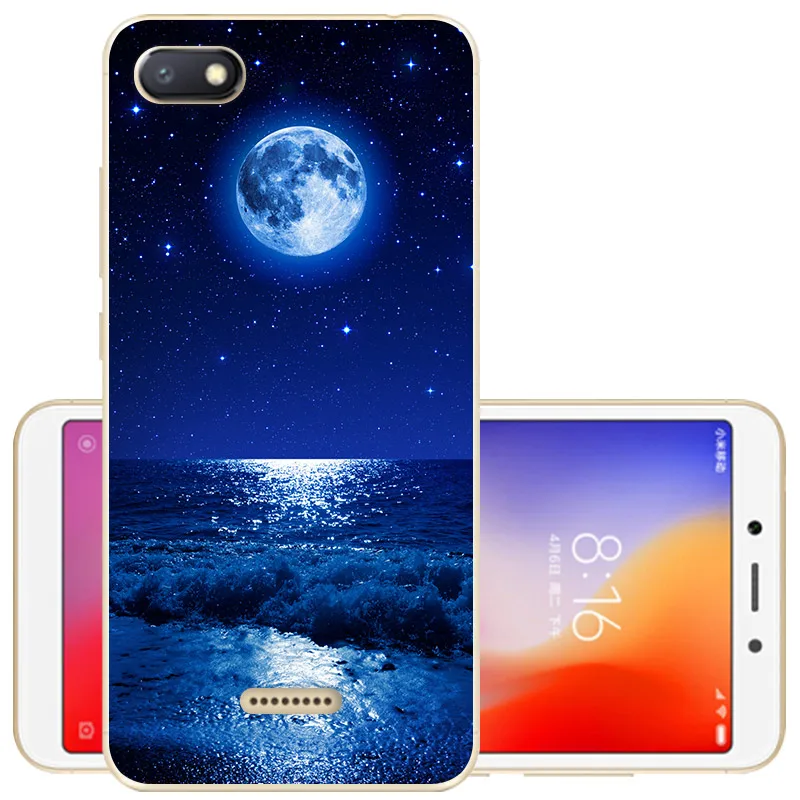 Чехол для телефона Xiaomi Redmi 6 6A 5 45 дюйма мягкий силиконовый чехол защитный из ТПУ