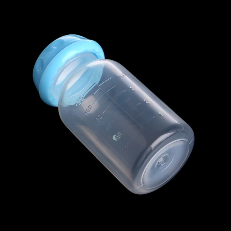 Biberones de lactancia para beb&eacute;, botella de almacenamiento de leche para beb&eacute;, Colecci&oacute;n ancha para cuello, 125ML-4