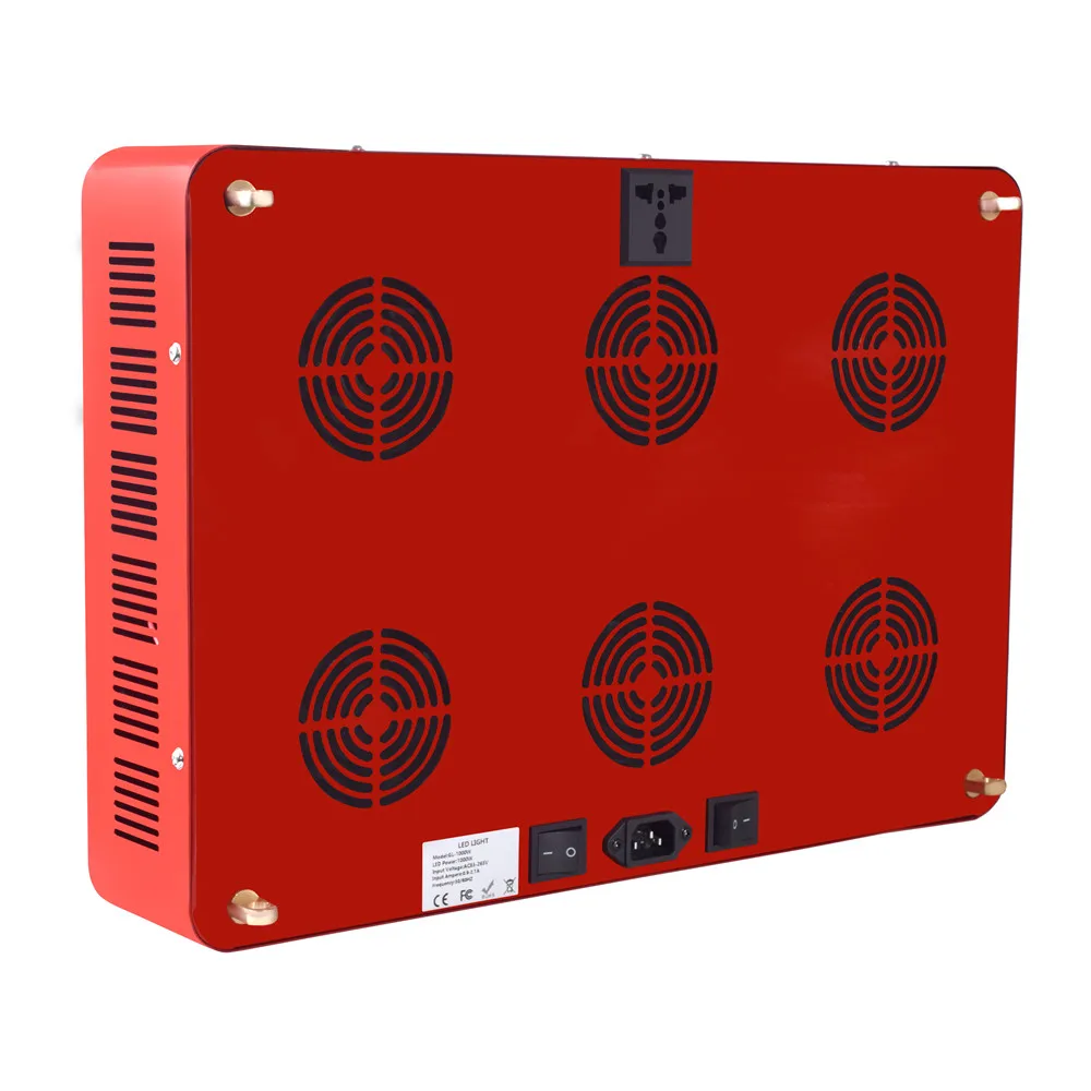 LAITEPAKE Dominator 1800W COB светодиодный светильник полного спектра с 2 шт. линз брюки растут