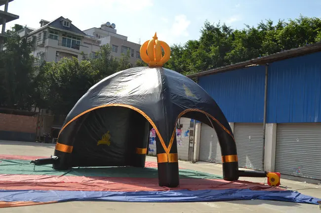 Маленькая черная надувная палатка для шоу пикника улицы индивидуальная 2019 |