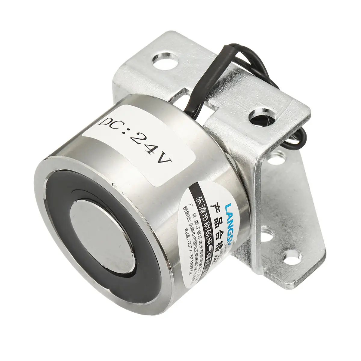 DC24V 50 кг круглый тип электрические магнитные винты Авто дверные замки ворота электро пружинная система контроля доступа
