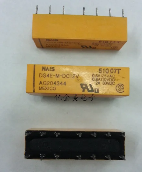 

Relay DS4E-M-DC12V 12VDC 14-pin AG204344