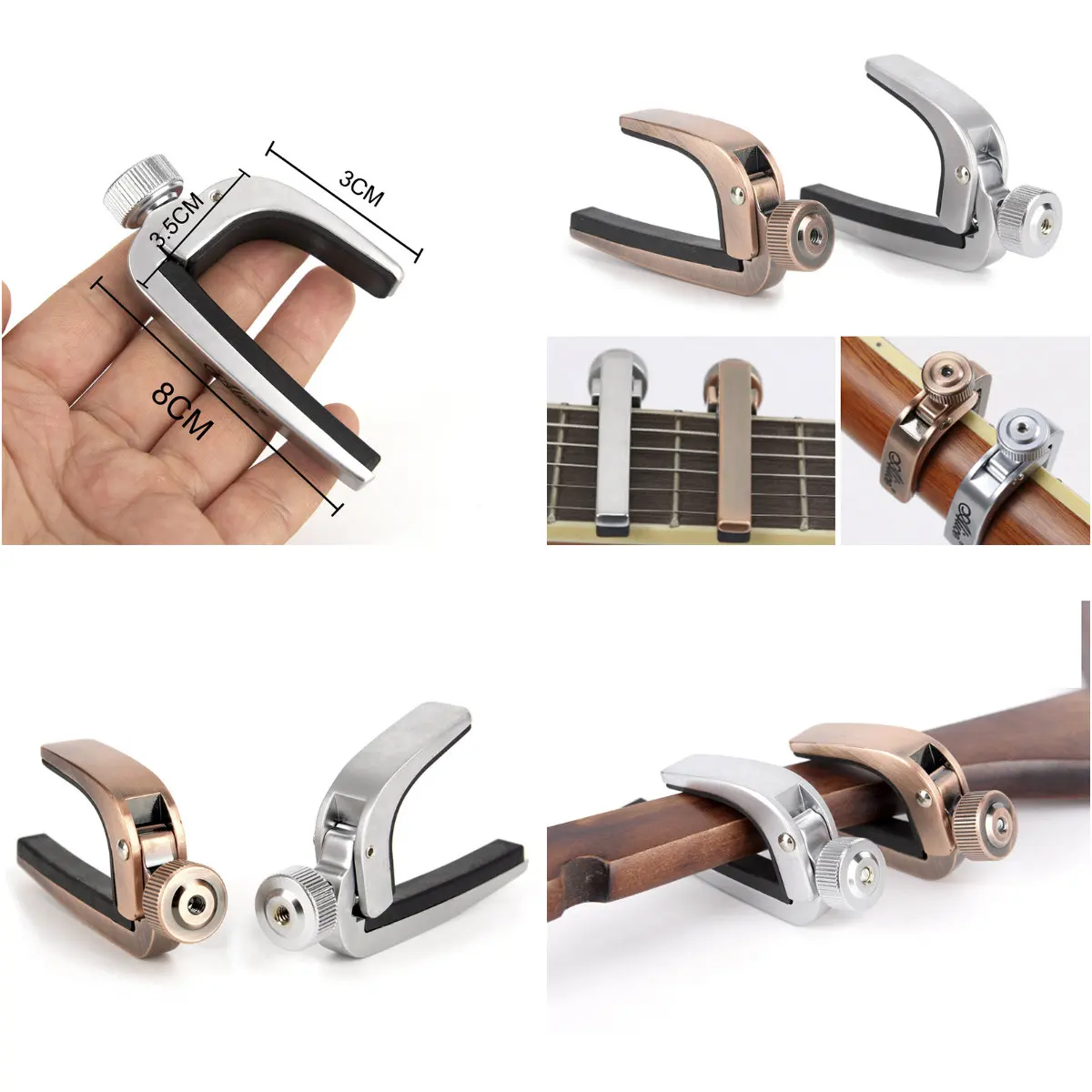 

Aluminum Alloy Alice A700J ALICE Guitar Capo Guitar Parts Metal Guitar Capo Guiar Accessories