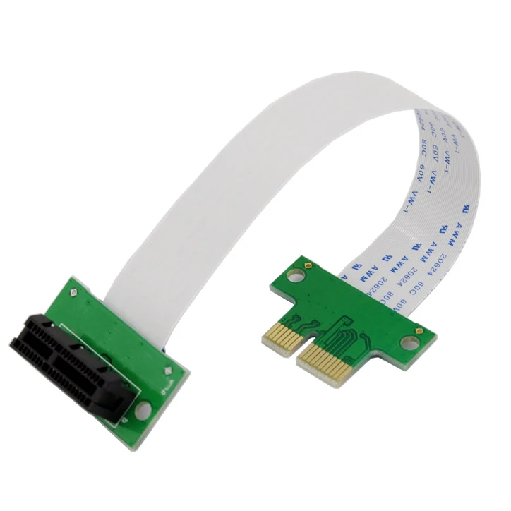 3 устройства-PCI Express (PCI-E) 1X кабель расширения FPC 90 градусов PCIe Удлинительный для 1U 2U