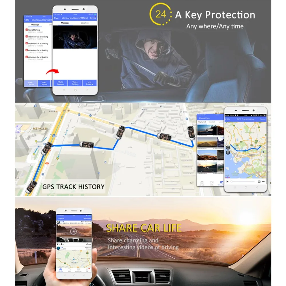 Новейший автомобильный видеорегистратор 3 камеры s Android, зеркало, видеорегистратор, камера заднего вида, зеркало для водителя такси, передний задний видеорегистратор era