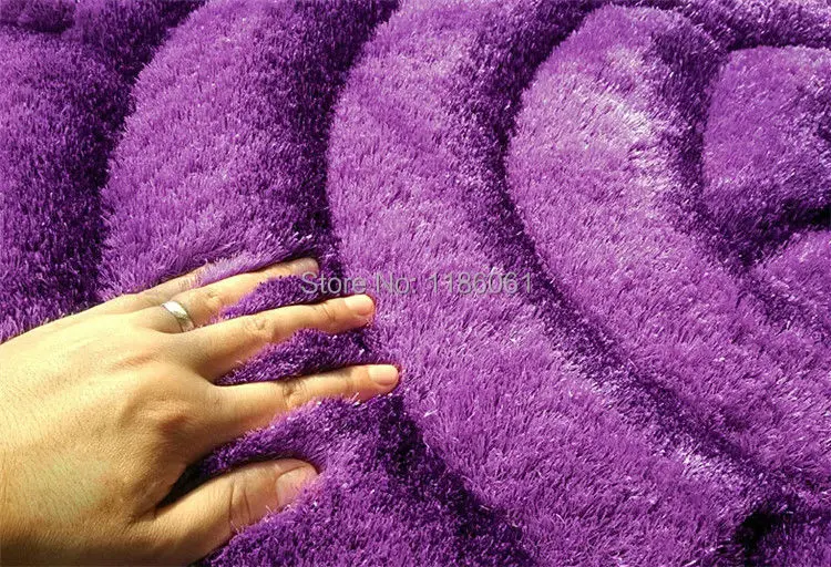 Современный ковер с розами в 3D стиле для гостиной и зоны ванной спальни напольный