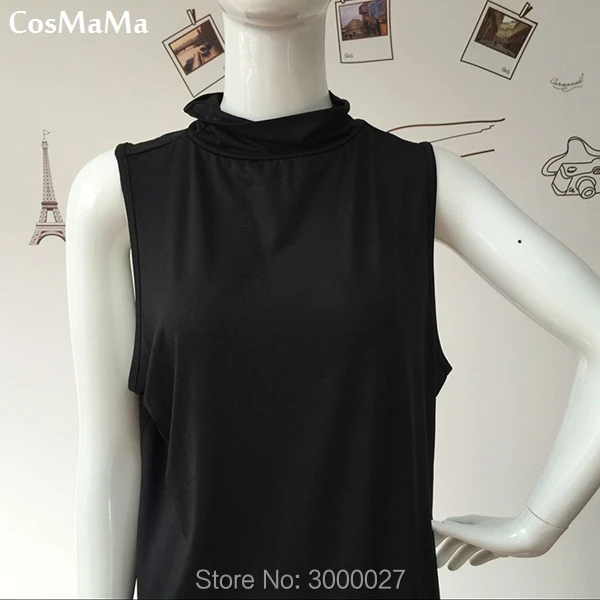 Actual Photos 2017 CosMaMa brand clothing womens fashion desigual summer sleeveless diva long knee princess sweet lace dresses | Женская