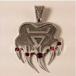Kinitial серебряных сплавов 10 шт. 28x25 мм заводской цене оптом Anillos медведя ОСО следы лап Veles Шарм Подвеска для Цепочки и ожерелья браслеты& браслеты-кольца