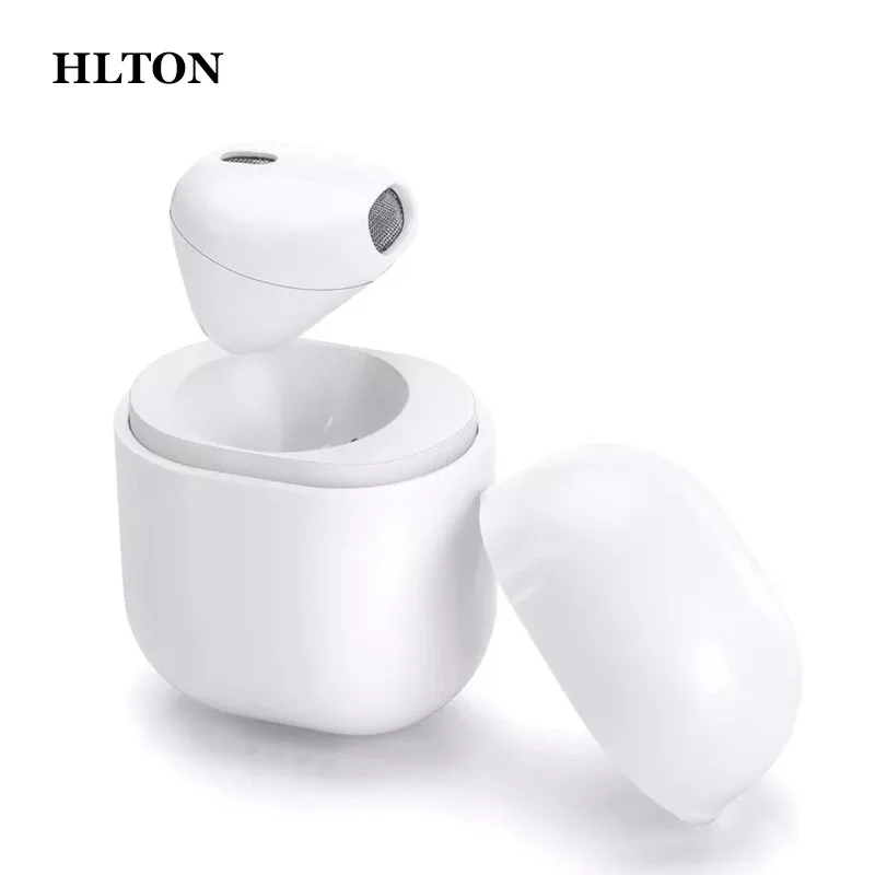 HLTON мини беспроводные наушники Bluetooth портативные стерео музыкальные с зарядным