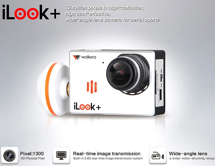 Бесплатная доставка авиапочтой оригинальный Walkera iLook camera plus для квадрокоптера QR