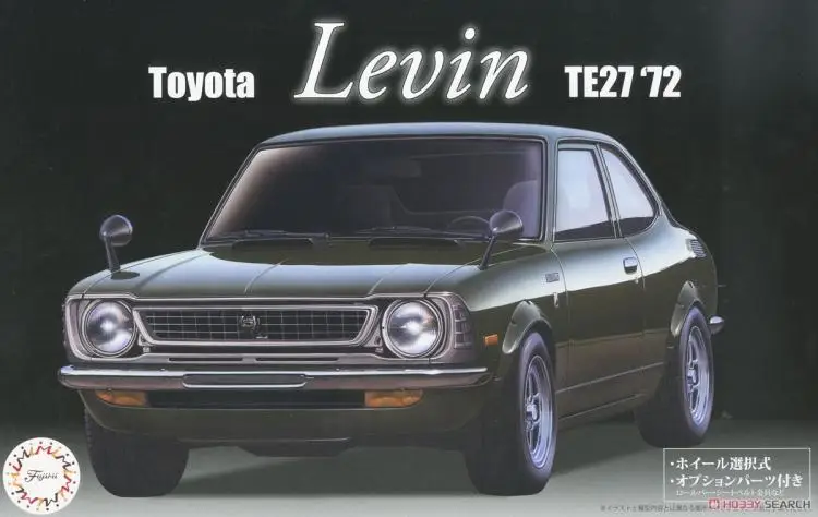 1/24 Toyota Левин TE27 72 собираемая модель 03981