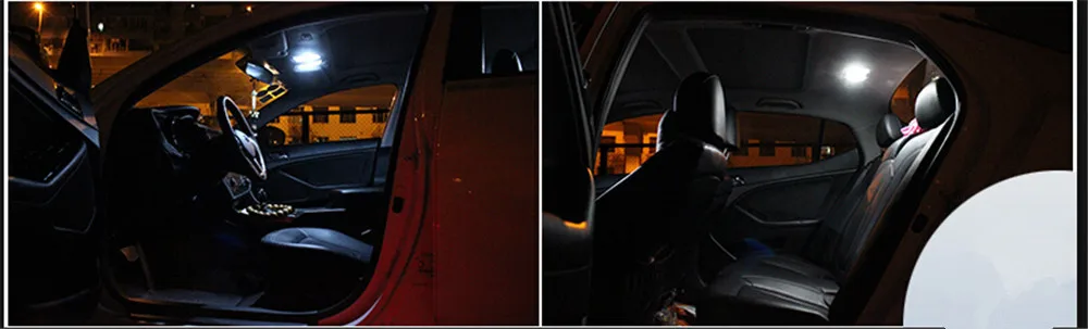 12 В 6 шт. комплект светодиодных внутренних светильников для KIA Sorento 2009 2010 2011 2012