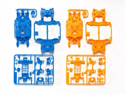 2 шт. Tamiya Mini 4WD гоночные детали аксессуары для четырехколесных приводов