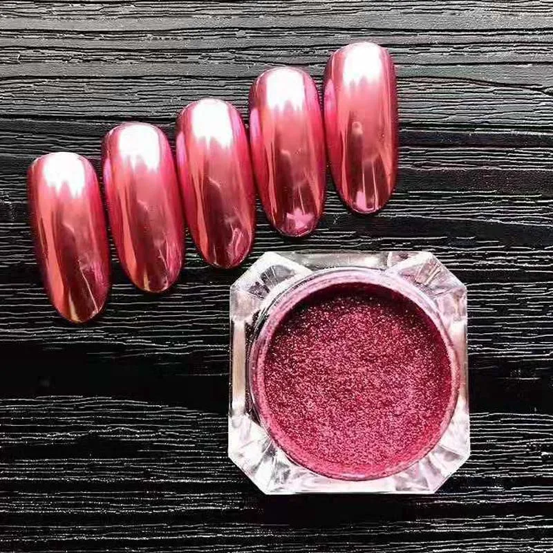 LEMAX Shining Nail Glitter Chrome Powder Nail Gel Polishing Nail Decoration Design Nail Art Manicure Pigment Mirror Powder Bling