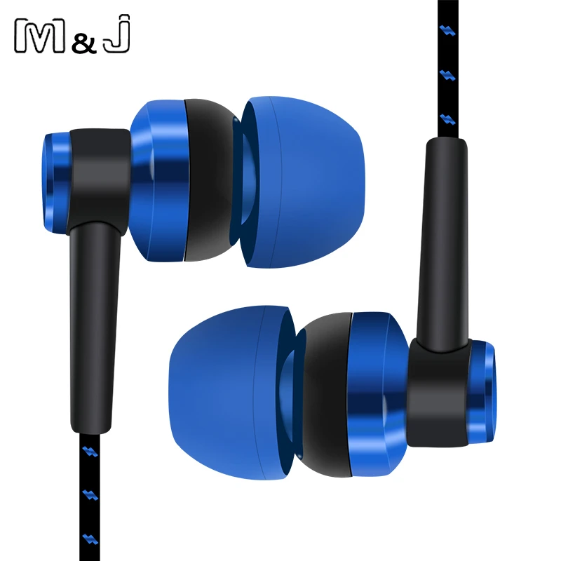 M &amp J MP3 MP4 проводка Сабвуфер гарнитура плетеная веревка провод ткань