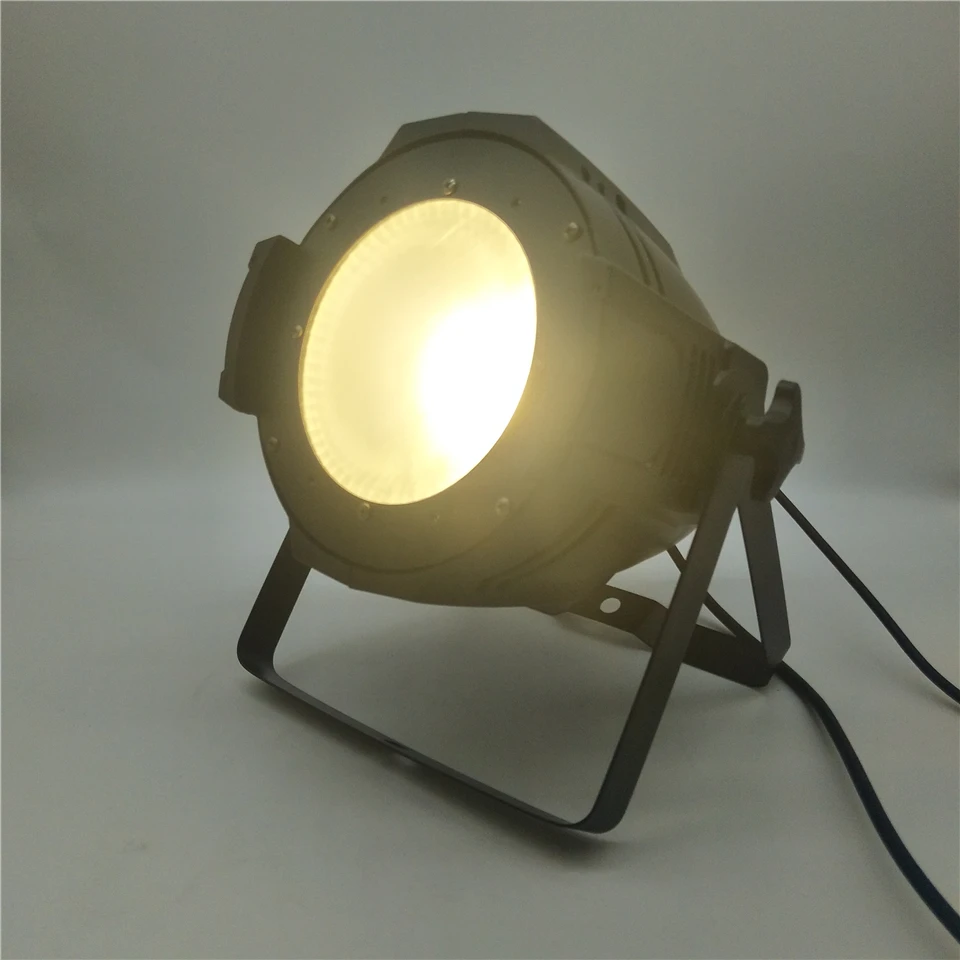 Чехол для полета + 10 шт. Новый 100 Вт COB LED Par свет холодный белый и теплый DJ DMX Led Луч