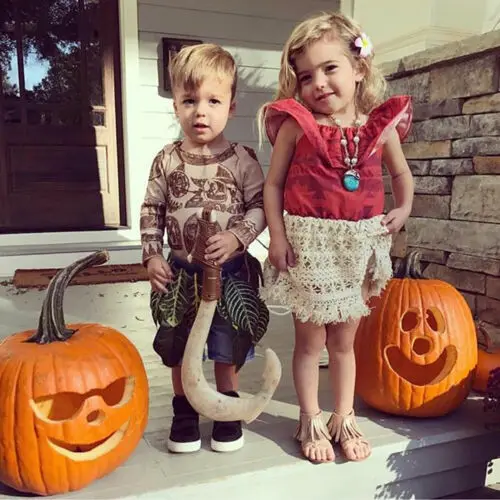 Костюм для маленьких девочек и сестер из мультфильма Легенда океана нарядное