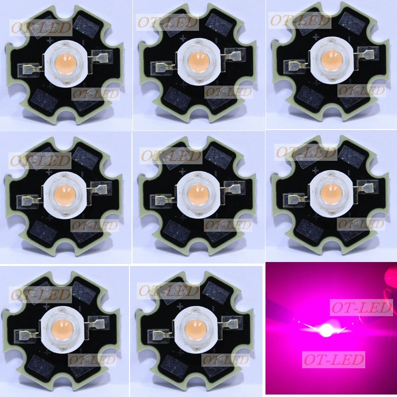 Светодиодный светильник BridgeLux высокой мощности полного спектра 5 10 20 50 100 шт. 1 Вт 3