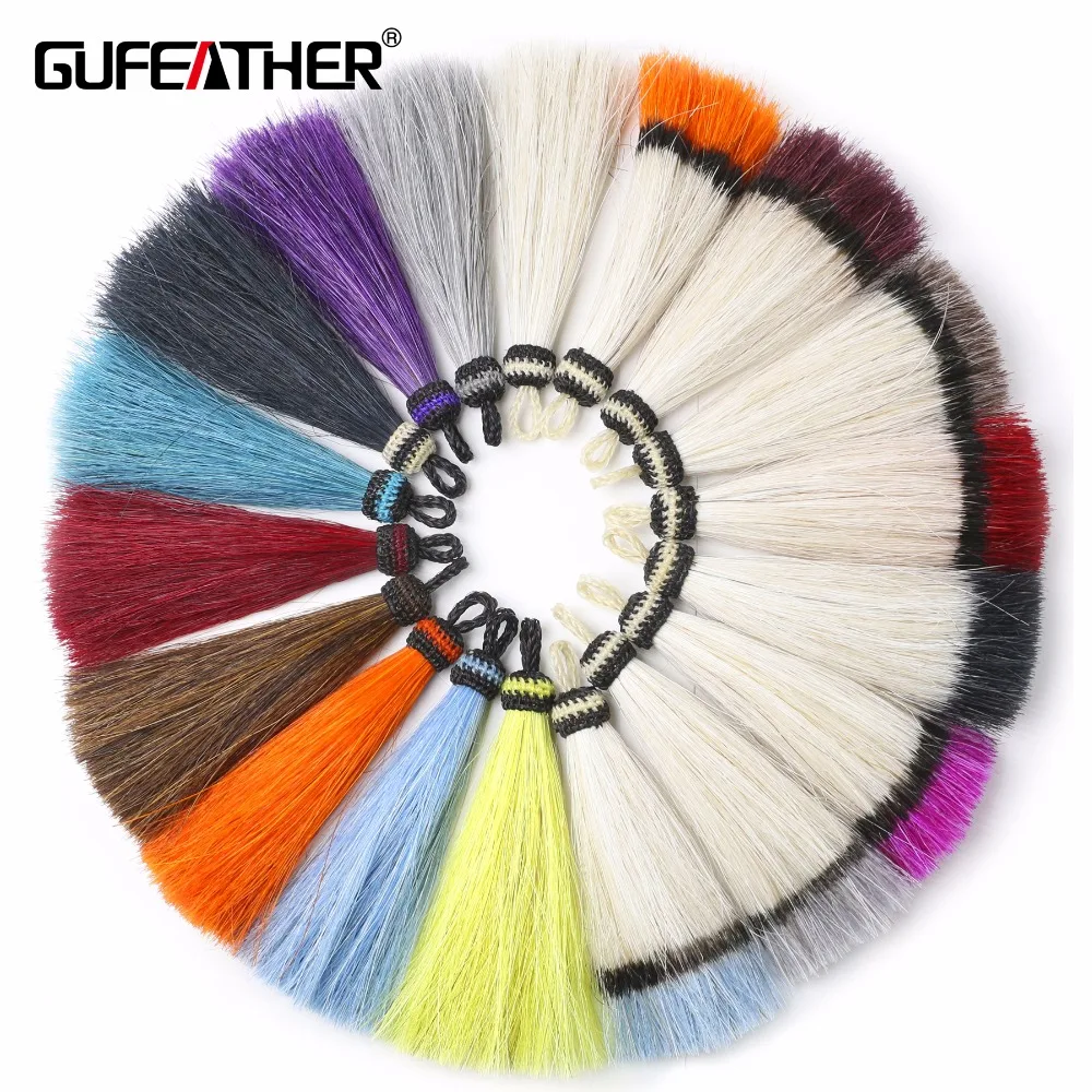 Кисточки Из Конского меха GUFEATHER L101/10 см/кисточки/Аксессуары для ювелирных