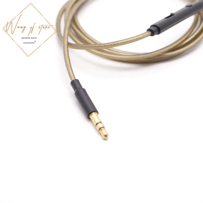 Обновленный кабель OFC с серебряной пластиной провод для ATH MSR7 SR5 AR 3 5 BT Philips L2 A5pro от