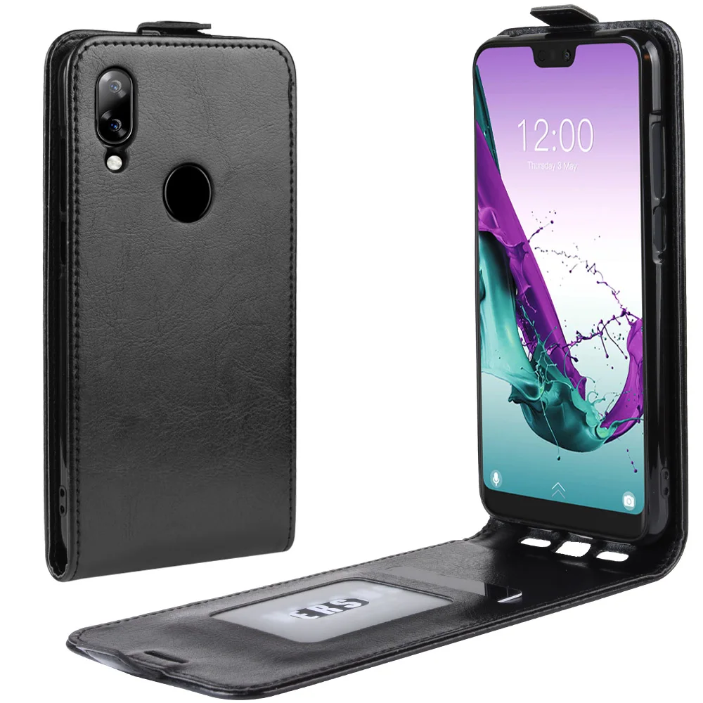 Чехол для телефона Doogee N10 Y8 откидная задняя крышка из искусственной кожи