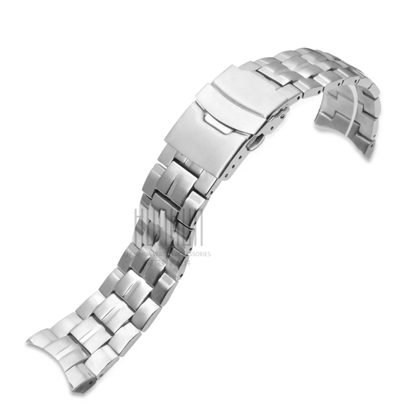 

Аксессуары для часов для Casio EFE-504D ремешок из твердой нержавеющей стали