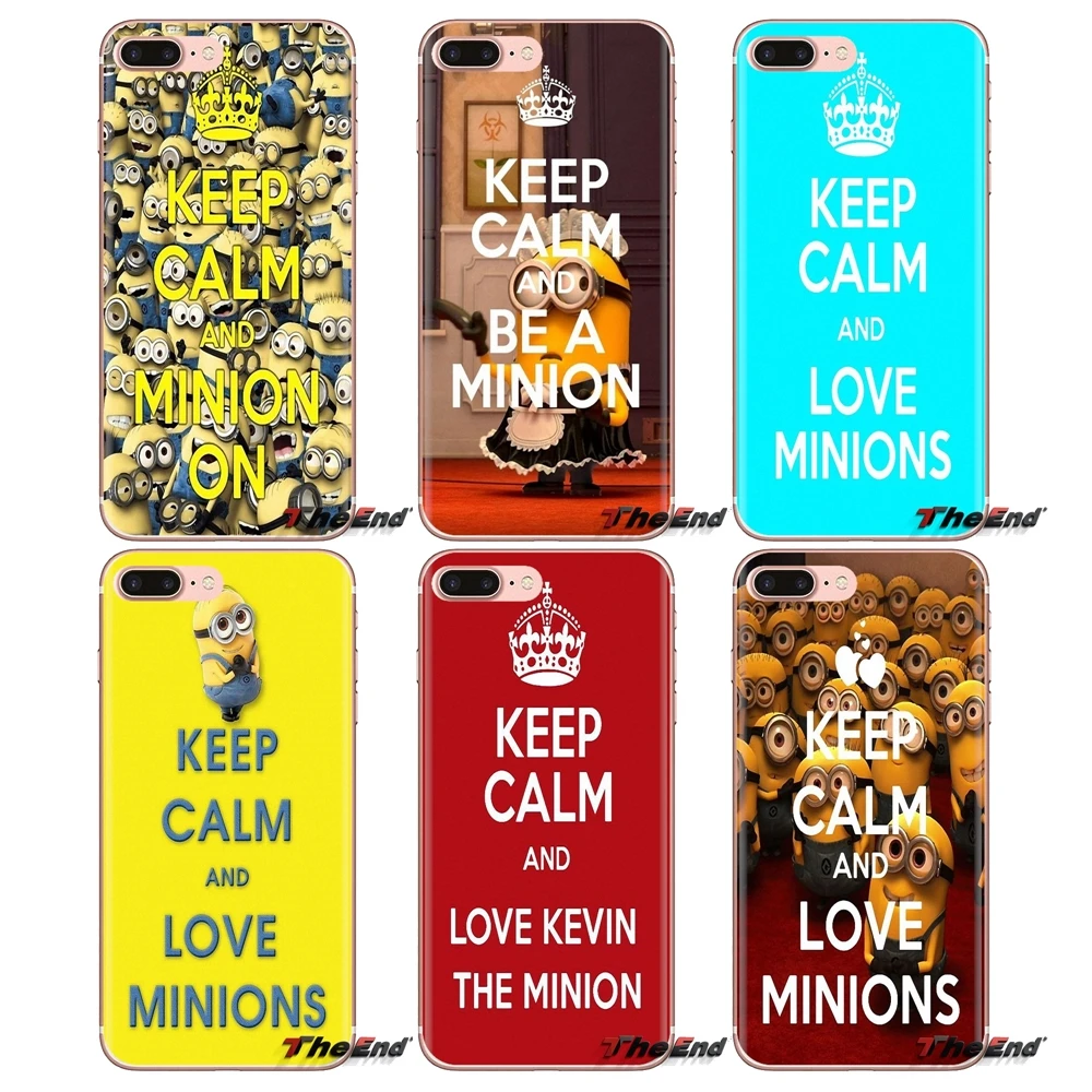 Силиконовый чехол для телефона Samsung Galaxy S3 S4 S5 Mini S6 S7 Edge S8 S9 S10 Plus Note 3 4 5 8 9 Keep Calm and love