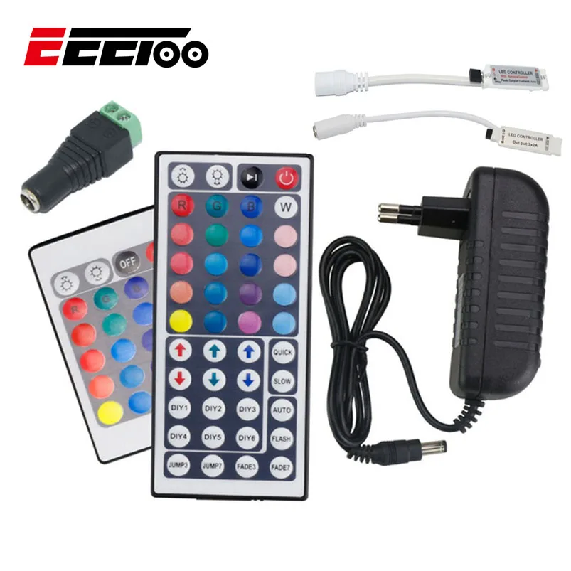 Аксессуары для светодиодной ленты RGB пульт дистанционного управления источник