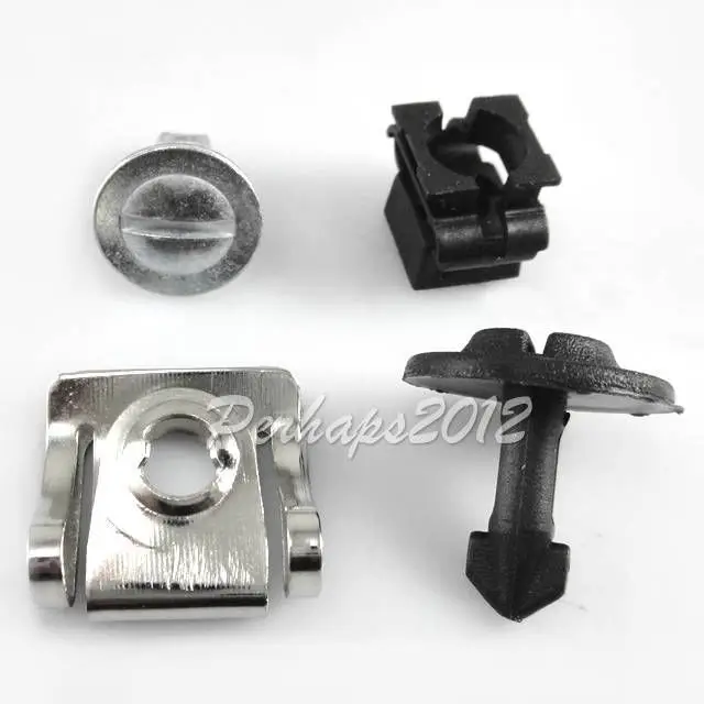 10Set UNDER ENGINE COVER CLIP SPOILER PIN NUT KIT for A4 A6 VW Seat Skoda 8D0805960 4A0805163 8D0805121 4A0805121A | Автомобили и
