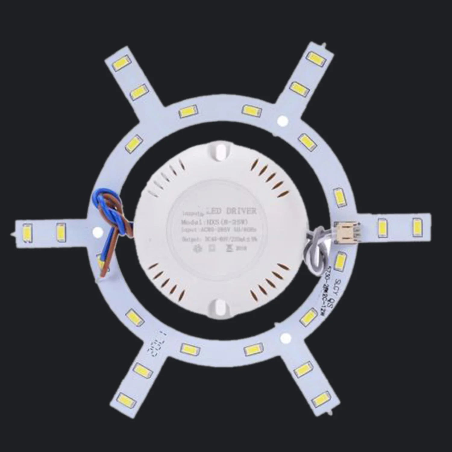 Светодиодный потолочный Драйвер 18 Вт/24 Вт световая панель круглая плата