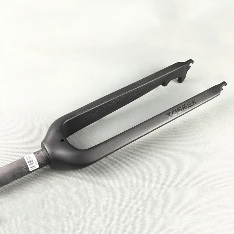 TOSEEK полный углеродное волокно горный велосипед вилка Велосипедная тормозной