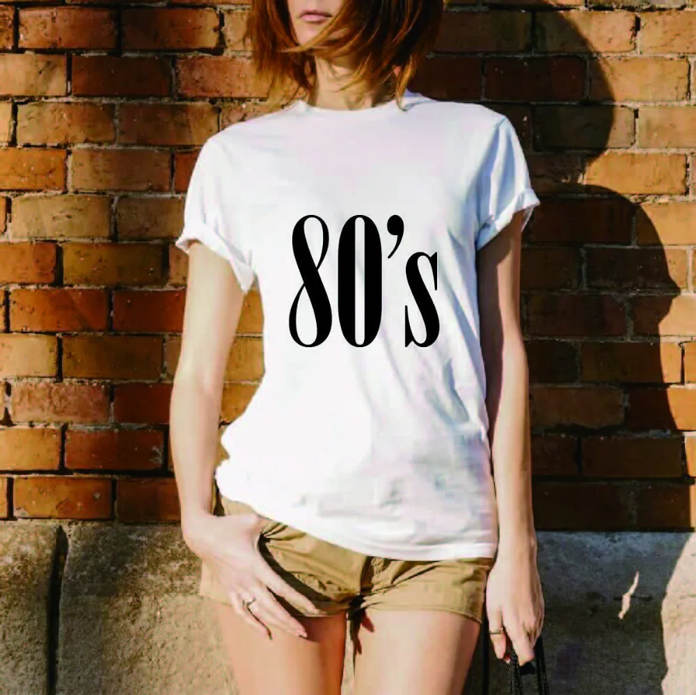 Одежда в Корейском стиле с надписями 90 Харадзюку Футболка женская Эстетическая