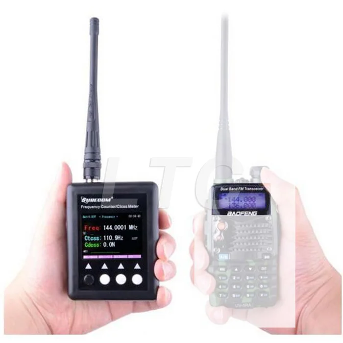 Счетчик частоты SURECOM SF401 Plus 27 МГц 3000 CTCCSS/DCS декодер для цифровой двухсторонней