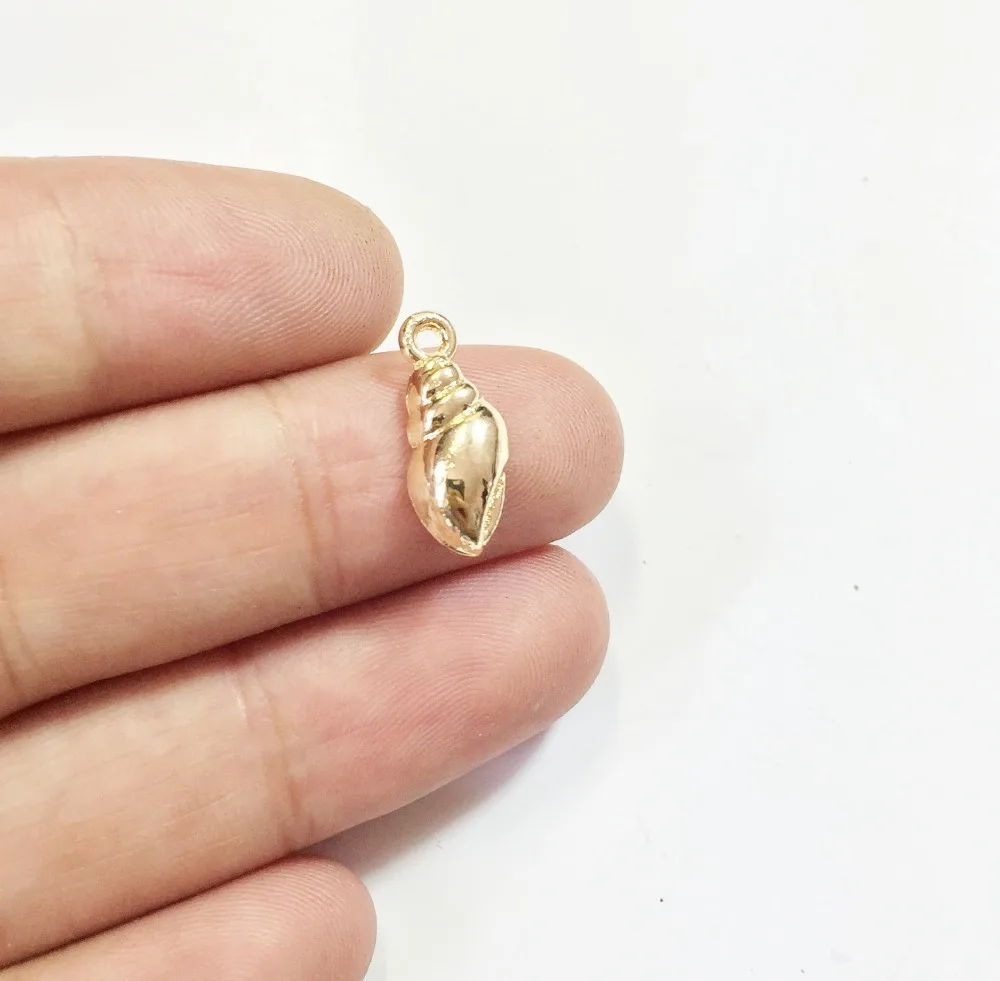 Eruifa 20 штук 13*6 мм Мини Оболочка оптом ожерелье, серьги, браслет, ювелирные изделия DIY ручной работы 2 вида цветов