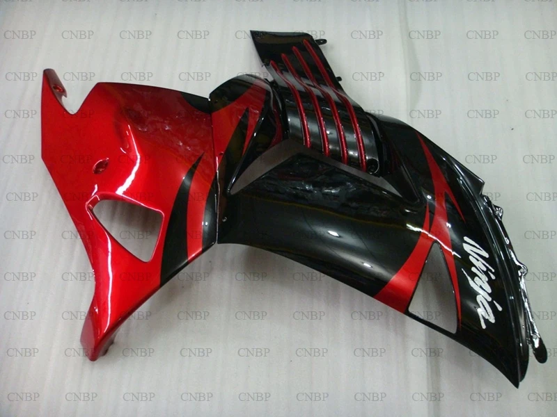 Zx14 Zx 14r 2006 2011 комплекты обтекателей ZZR 1400 2009 Обтекатели из Abs ZZ R1400 06 07 красный
