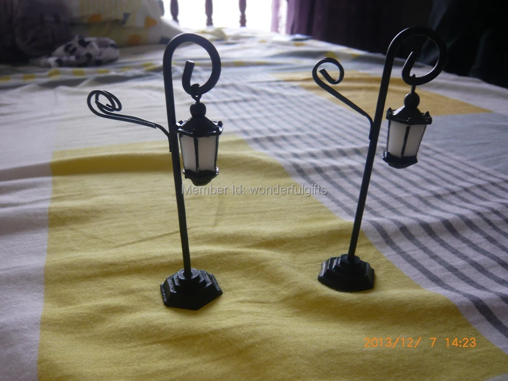 

wedding decoration and wedding party favor--"Bourbon Street" Streetlight Place Card holder 50pcs/lot