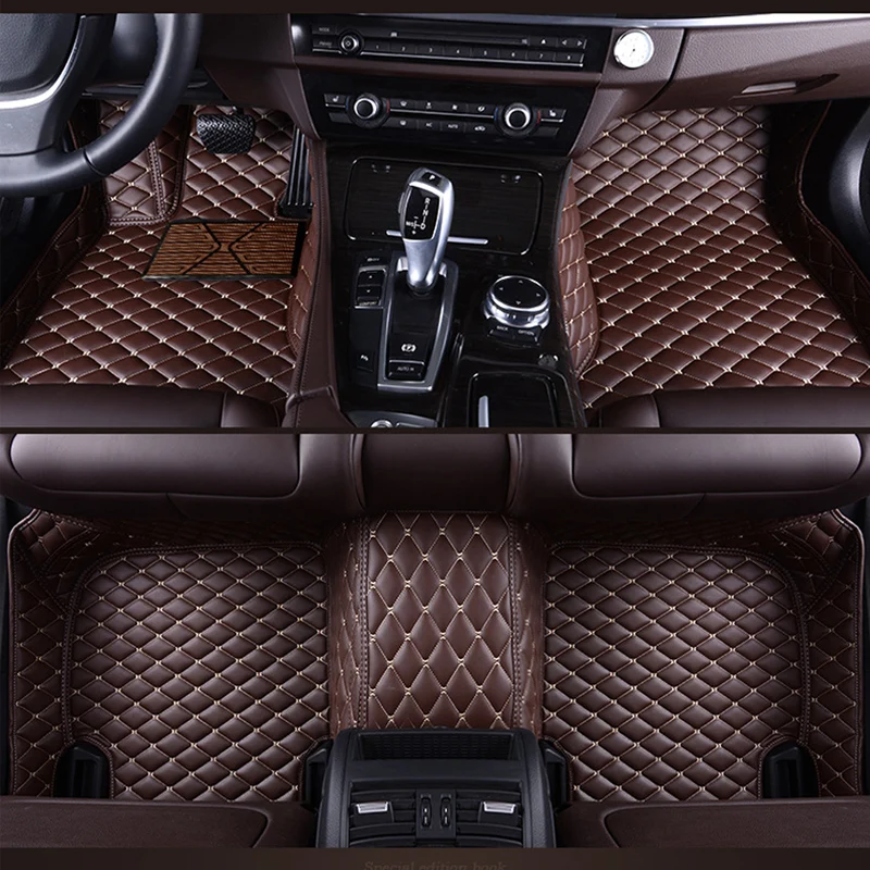 car floor mats for Audi A1 A3 A4 B8 B7 B6 B5 A6 C6 C7 A8 A8L Q3 Q5 Q7 styling accessories Custom foot |