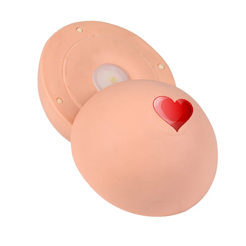 1 пара 3D тату Areola кожа для практики силиконовая искусственная грудь плевральная