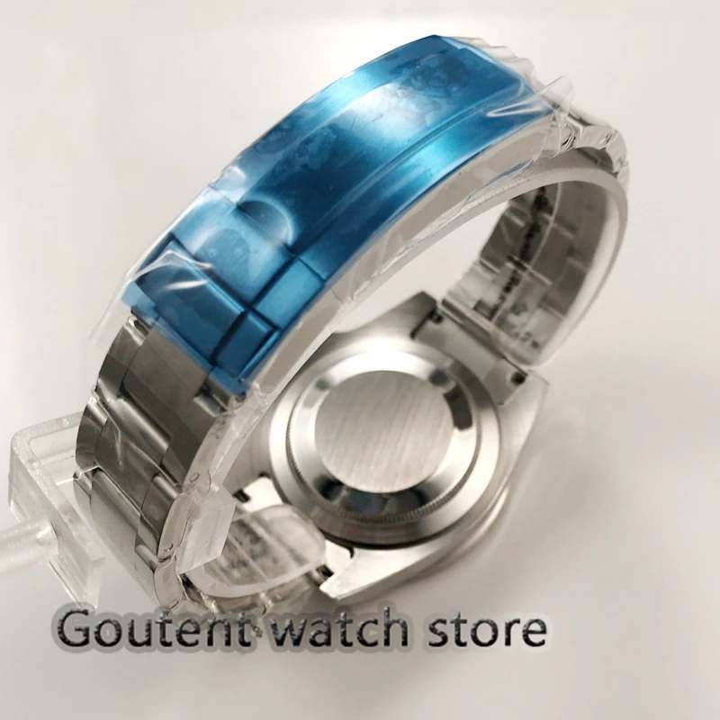 40 мм Corgeut керамические Безель сапфировые хрустальные автоматические мужские